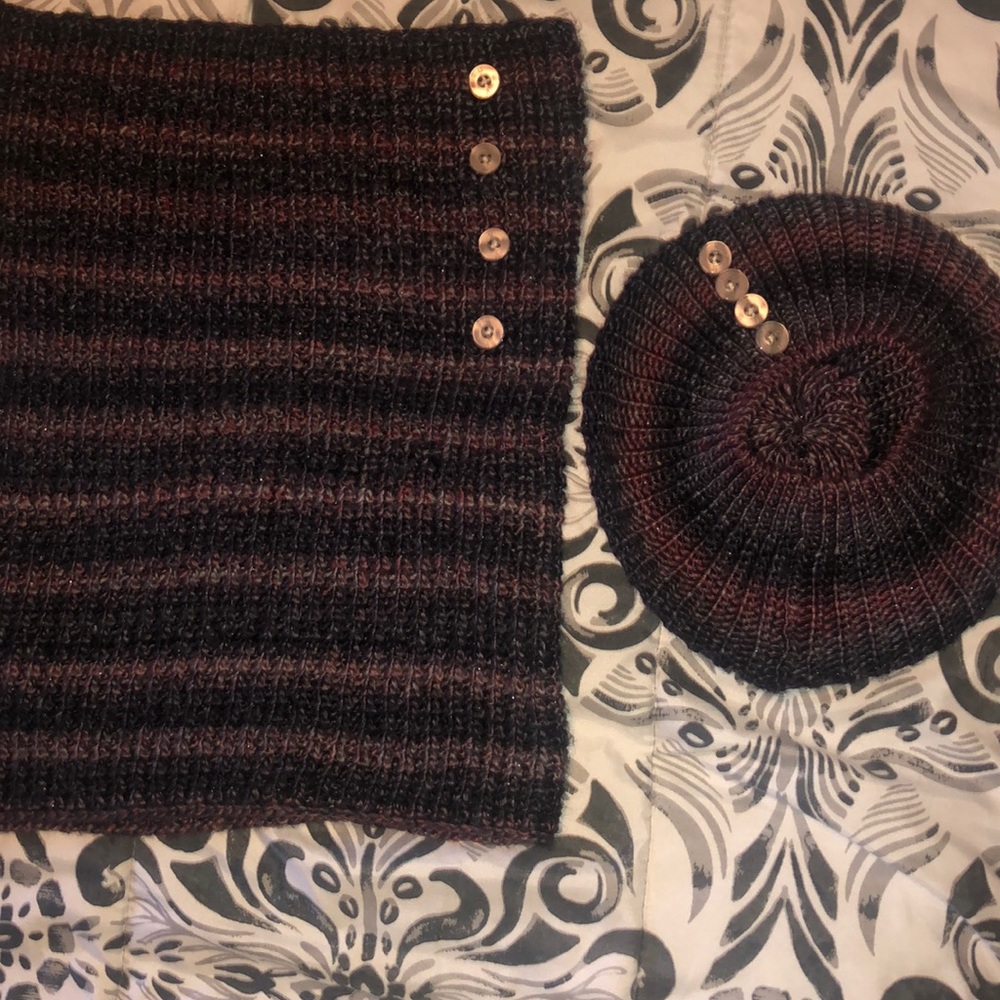 Infinity Scarf & Beret